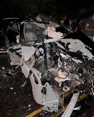 GRAVE ACIDENTE DEIXA UM MORTO E VÁRIOS FERIDOS ENTRE SÃO BENEDITO DO RIO PRETO E URBANO SANTOS.