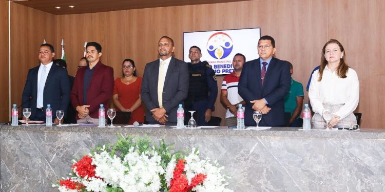 AMÍLTO DAMASCENO ABRE OS TRALHOS LEGISLATIVO NA CAMARA MUNICIPAL EM SBRP