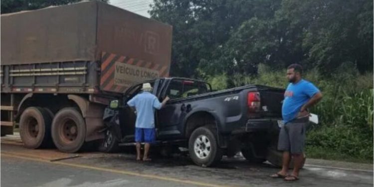Empresário morre em grave acidente na BR-135 próximo a Presidente Dutra