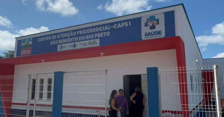 MAIS SAÚDE PARA POPULAÇÃO SAMBENEDITENSE PREFEITO VISTORIA OBRAS DE CAPS I: ATENDIMENTO EM SAÚDE PSICOSSOCIAL