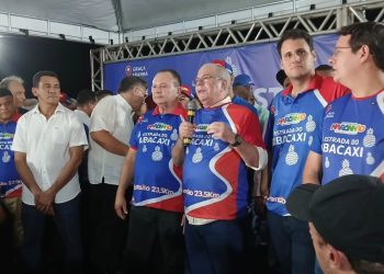 Abertura do Festival do Abacaxi 2025 atrai multidão e movimenta São Domingos do Maranhão com a presença do governador Carlos Brandao e de Orleans Brandão