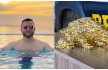 EMPRESÁRIO É PRESO TRANSPORTANDO OURO AVALIADO EM R$ 61 MILHÕES; VEJA VÍDEO.