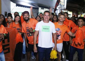 Vereador Nelson Sousa participa de gincana promovida pela Secretaria da Juventude