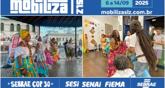Programação do Mobiliza SLZ comemora Dia Municipal do Tambor de Crioula