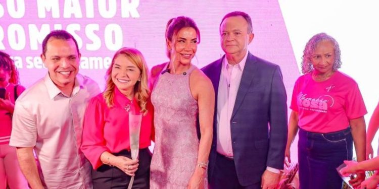 Iracema Vale participa da abertura da campanha ‘Maranhão Rosa’