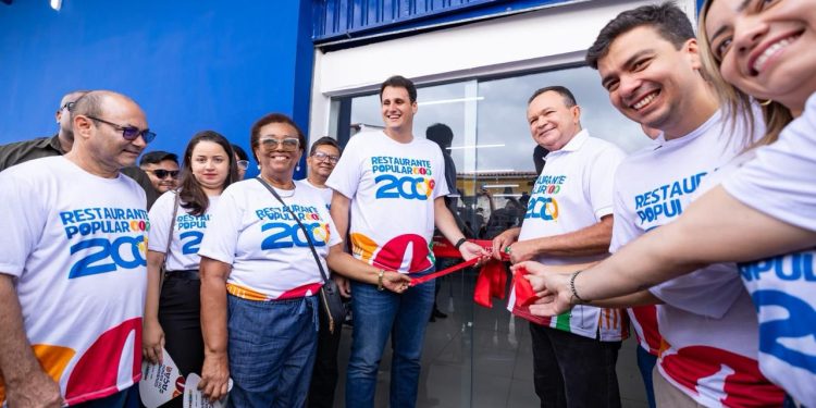 Orleans destaca prioridade do governo à segurança alimentar ao inaugurar 200º Restaurante Popular