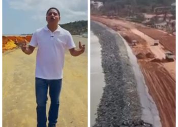 Zé Inácio destaca parceria entre Lula e Brandão nas obras da Nova Litorânea