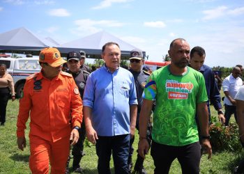 Roberto Costa e Carlos Brandão acompanham força-tarefa no 6º dia de buscas por Isabela e Michael, em Bacabal