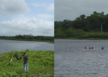 Mergulhadores iniciam buscas subaquáticas por crianças desaparecidas em Bacabal