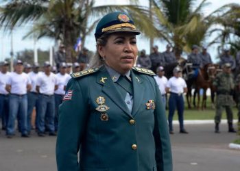 CORENEL ALGUSTA ANDRADE É ANUNCIADA COMO COMANTE DA SECRETARIA DE SEGURANÇA DO MARANHÃO