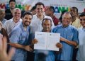 No aniversário de Barreirinhas, Orleans Brandão celebra entrega de pacote de obras e serviços para a cidade