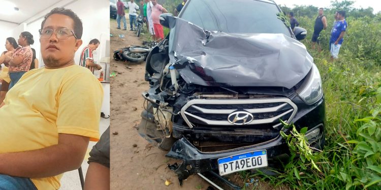 ACIDENTE NA MA-224 DEIXA UM MORTO E MULHER GRAVIMENTE FERIDA ENTRE SÃO BENEDITO DO RIO PRETO E URBANO SANTOS