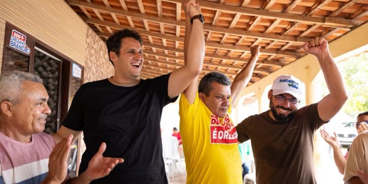 ORLEANS BRANDÃO É RECEBIDO POR COMUNIDADE SÃO JOSÉ DE RIBAMAR EM APOIO À SUA PRE-CANDIDATURA