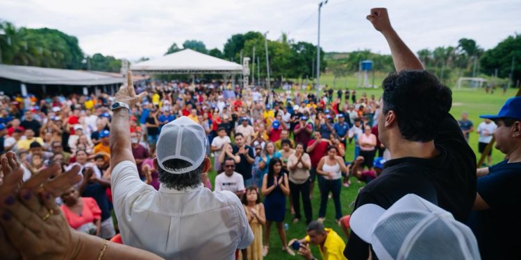 TIBIRAS – ANTÔNIO BORBA E PAULO VINÍCIOS RECEBEM ORLEANS BRANDÃO EM ATO POLÍTICO DE APOIO À SUA PRÉ-CANDIDATURA