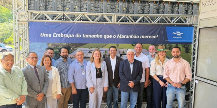 WEVERTONCHA DESTACA UNIÃO DE ESFORÇOS NO LANÇAMENTO DAS OBRAS DA NOVA SEDE DA EMBRAPA MARANHÃO