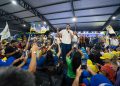 ORLEANS BRANDÃO PRESTIGIA LANÇAMENTO DA PRÉ-CANDIDATURA DE FRANÇA DO MACAQUINHO E PROMETE AMPLIAR INVESTIMENTOS BA SAÚDE DE SANTA LUZIA