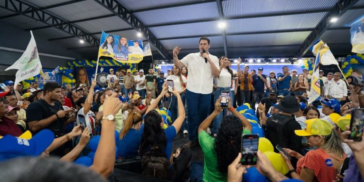 ORLEANS BRANDÃO PRESTIGIA LANÇAMENTO DA PRÉ-CANDIDATURA DE FRANÇA DO MACAQUINHO E PROMETE AMPLIAR INVESTIMENTOS BA SAÚDE DE SANTA LUZIA