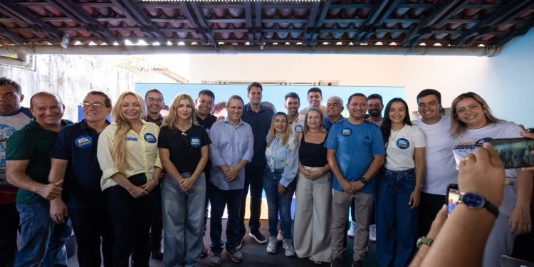 ORLEANS BRANDÃO REAFIRMA IMPORTÂNCIA DE PEDRO LUCAS  PARA A CHAPA MAJORITÁRIA DURANTE LANÇAMENTO DE SUA PRÉ-CANDIDATURA AO SENADO