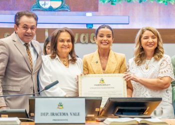 ASSEMBLEIA CONCEDE TITULO DE CIDADÃ MARANHENSE À DEFENSORA PÚBLICA-GERAL CRISTIANE MARQUES MENDES