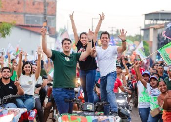 MONÇÃO VAS ÀS EM GRANDE MOTOCADA E MOSTRA FORÇA DE ORLEANS BRANDÃO NA REGIÃO