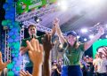 ORLEANS BRANDÃO PARTICIPA DE LANÇAMENTO DA CANDIDATURA DE IRACEMA VALE EM ATO QUE REÚNE 1O MIL PESSOAS