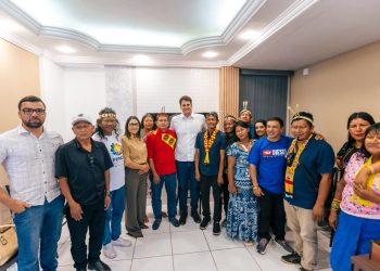 ORLEANS BRANDÃO REÚNE-SE COM LIDERAÇAS INDÍGINAS E ASSUME COMPROMISSO COM POLÍTICAS DE VALORIZAÇÃO DOS POVOS ORIGINÁRIOS