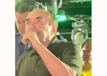 “GOLPE NÃO!”, PROTESTA MADEIRA DURANTE EVENTO EM IMPERATRIZ