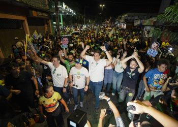 ONDA VERDE DO 15 TOMAS AS RUAS DE PINHEIRO EM MAIS UMA DEMOSTRAÇÃO DE FORÇA DA CANDIDATURA DE ORLEANS BRANDÃO NA CIDADE