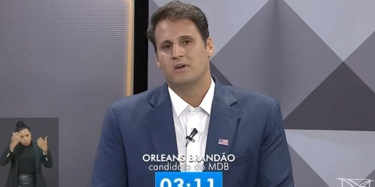 ORLEANS BRANDÃO DESTACA TRAJETÓRIA, MARANHÃO LIVRE DA FOME E PROPOSTAS DURANTE DEBATE DA TV MIRANTE