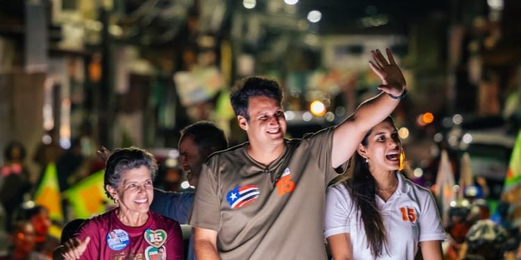 Na última agenda antes da eleição, Orleans Brandão reúne multidão em carreata histórica por São Luís