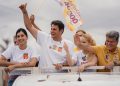 A DOIS DIAS DE ELEIÇÕES, PORTO FRANCOFAZ GRANDE ATO E LEVA O 15 DE ORLEANS BRANDÃO ÀS RUAS